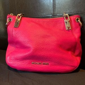 Michael Kors Cross Body Purse Hot Pink